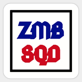 ZMBSQD Logo Sticker